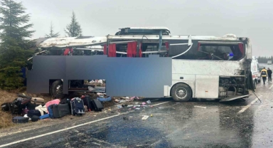Alanya-Bursa seferini yapan otobüs takla attı: 1 ölü