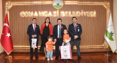 Başkan Aydın, özel konuklarını ağırladı