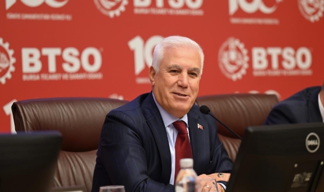 BTSO Mustafa Bozbey'i ağırladı