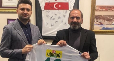 Bursaspor Başkanı Enes Çelik’ten TFF’ye ziyaret
