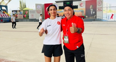 Büyükşehir Belediyesporlu Mine Türker, Avrupa şampiyonu