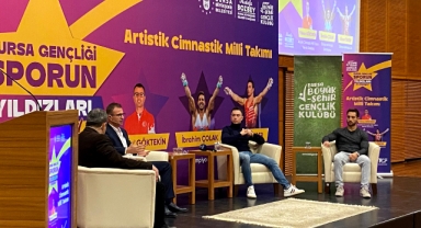 Cimnastik Milli Takımı, Bursalı gençlerle buluştu