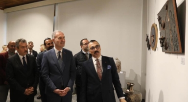 Geleneksel kapı tokmakları sergisi görücüye çıktı