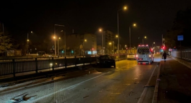 Gizli buzlanma, köprü üzerinde kaza yaptırdı