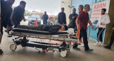 İşçilerin üzerine çelik halat düştü: 2 yaralı