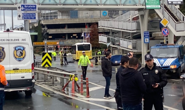 İstanbul Bakırköy'de feci kaza: 1 polis şehit