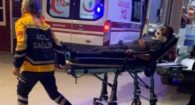 Kontrolden çıkan otomobil şarampole yuvarlandı: 2 yaralı