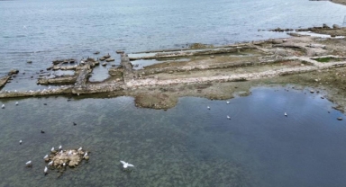 Kuraklık, bazilikayı tamamen gün yüzüne çıkardı