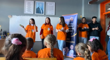Lösemili Çocuklar Haftası'nda farkındalık ziyareti