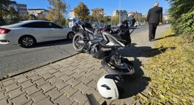 Motosikletler çarpıştı: 2 yaralı