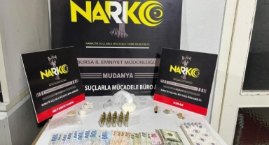 Mudanya’da uyuşturucu operasyonu: 2 gözaltı