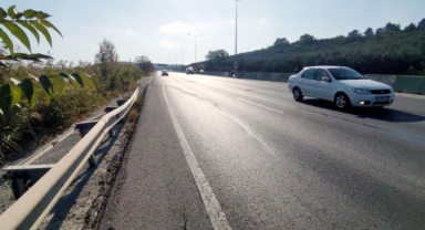 Mudanya yolunda tehlike çanları çalıyor