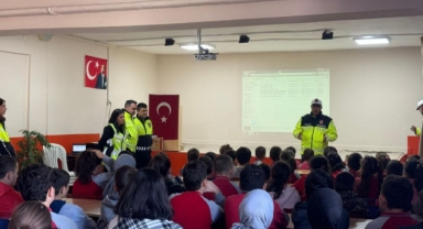 Öğrencilere trafik semineri