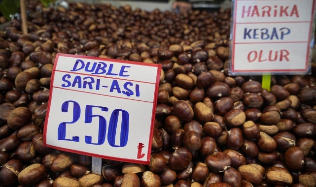 Pazarda Çin kestanesinin yerini yerli kestane aldı