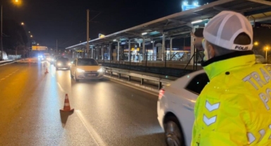 Polisin sabır sınavı kamerada
