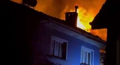 Sobadan çıkan yangın 3 evi küle çevirdi