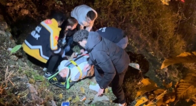 Tarihi surlardan düşen genç ağır yaralandı
