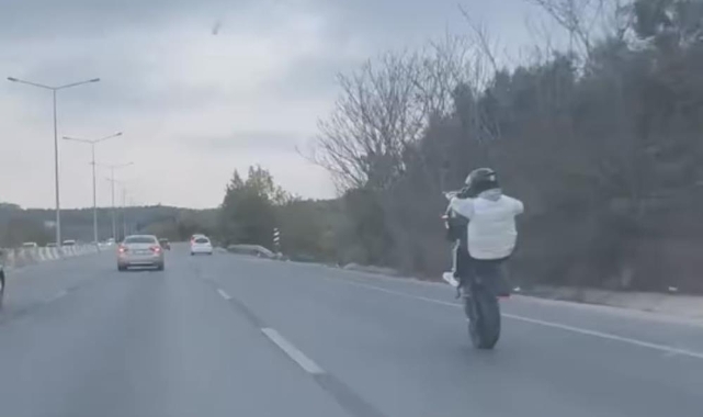 Tek teker üzerinde kilometrelerce ilerledi