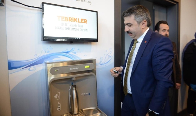 Yıldırım'da 65 bin öğrenciye cam termos dağıtıldı