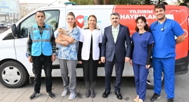 Yıldırım’da ‘can dostu’ ambulans