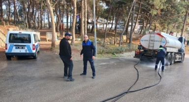 Yola beton döken firmaya ceza