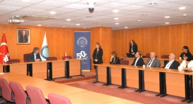 1001 proje çalışmaları üniversite yönetimine anlatıldı