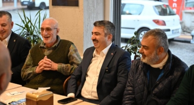 Başkan Yılmaz, komşu ziyaretinde