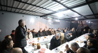 Bereket Sofrası Mevlana Camiinde kuruldu