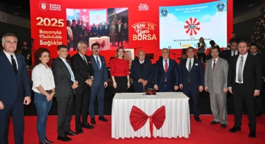 Bursa Büyükşehir ailesi yeni yılı birlikte kutladı