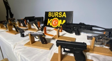 Bursa'da yasa dışı silah imalatı operasyonu