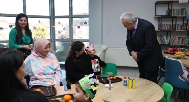 Çalı Kadın ve Çocuk Akademisi’ne Başkan Özdemir’den ziyaret