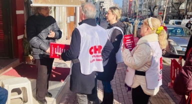CHP Yıldırım ilçe teşkilatı Yıldırım'da esnaf ziyareti yaptı