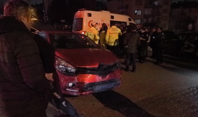 İnegöl'de iki otomobil çarpıştı: 1 yaralı