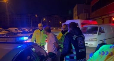 Komiser kaçan sürücüyü yakalayınca öğüt verdi