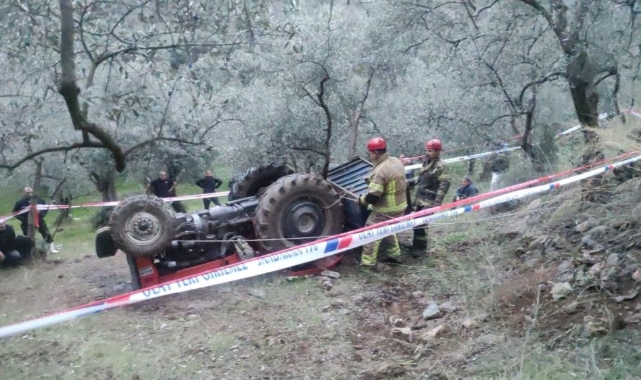 Traktörün altında kalan yaşlı adam hayatını kaybetti