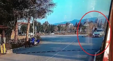 18 yaşındaki genci hayattan koparan kaza kamerada