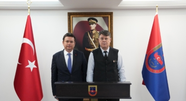 Başkan Aydın’dan Tuğgeneral Tataroğlu’na ziyaret