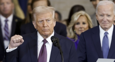 Başkan Trump göreve başladı