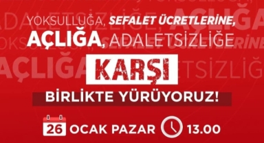 Bursa'da Sendikalar STK'lar ve odalardan ortak miting