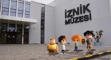 Çınar ve arkadaşları İznik Müzesi’nde