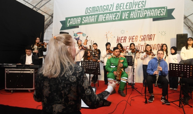 Gençlik Orkestrası ve Korosu’ndan öğrencilere tatil konseri