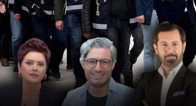 Halk Tv gazetecileri gözaltına alındı