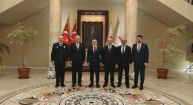 İçişleri Bakan Yardımcısı Sağlam'dan Vali Ayyıldız'a ziyaret