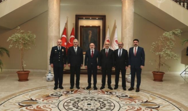 İçişleri Bakan Yardımcısı Sağlam'dan Vali Ayyıldız'a ziyaret