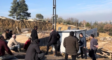 İnşaat bekçisi şantiyede ölü bulundu