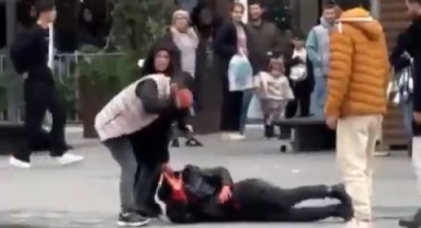 Kent merkezinde dehşet saçan yeğen tutuklandı