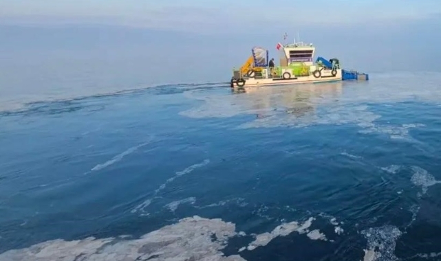 Marmara Denizi'nde müsilaj için çalışmalar başladı