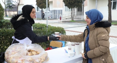 Öğrencilere sabah çorbası İnegöl Belediyesi’nden