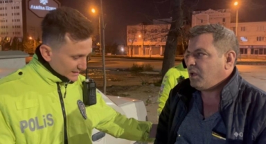 Polis'ten kaçan sürücülerden ilginç bahaneler