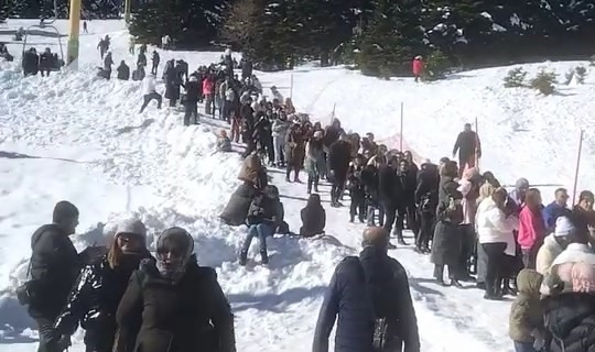Uludağ’da adım atacak yer kalmadı